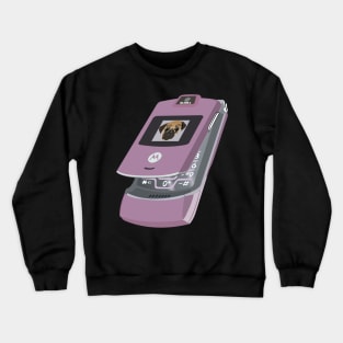 Folding Phone, Shmolding Shmone Crewneck Sweatshirt